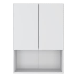 Armário De Banheiro Com 02 Portas Multimóveis Branco