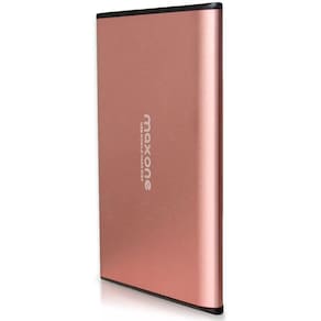 Disco rígido portátil ultrafino USB 3.0 de 320 GB para PC, Mac, laptop, PS4, Xbox - rosa rosa
