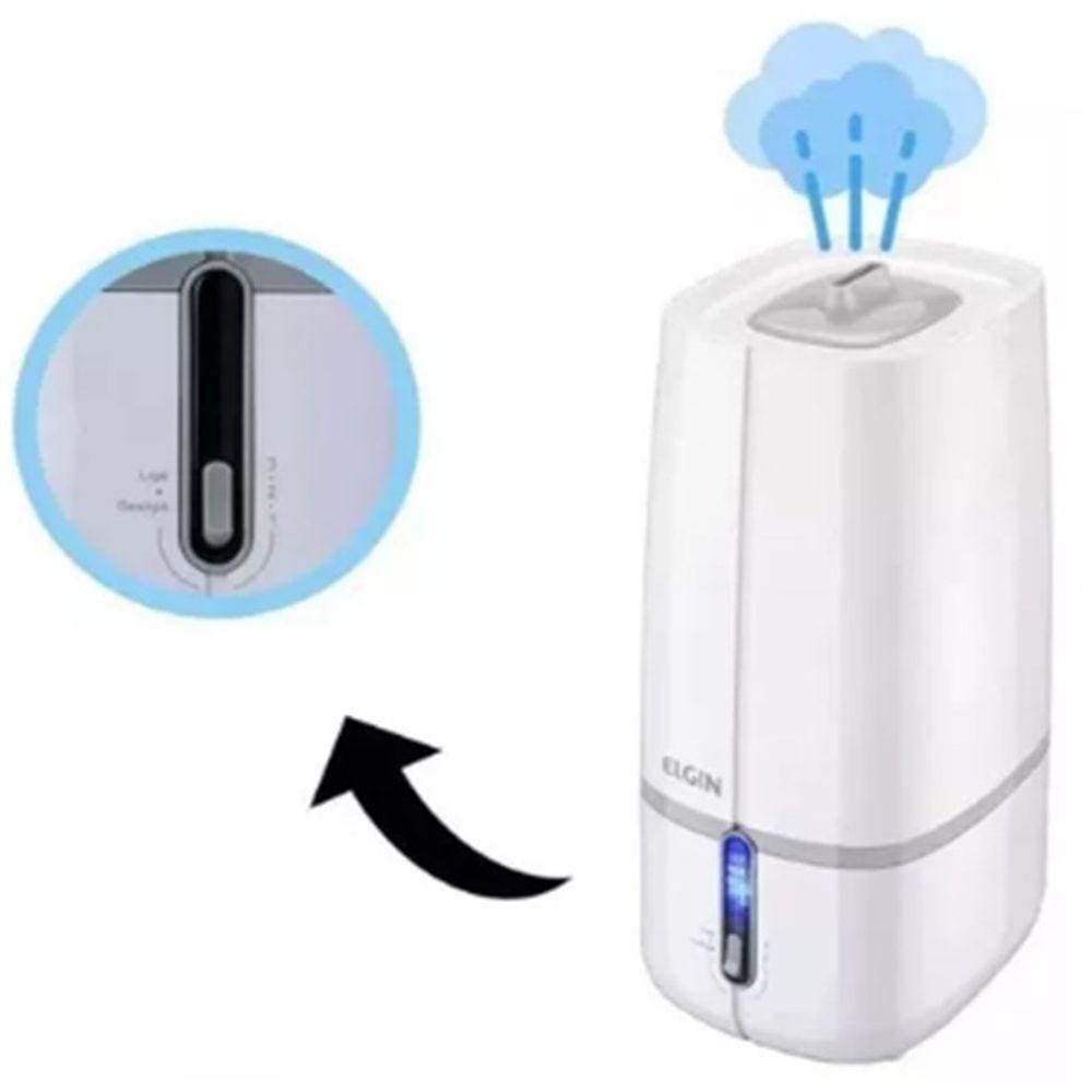 Umidificador Ar Ultrasônico 2 L Para Salas Comerciais