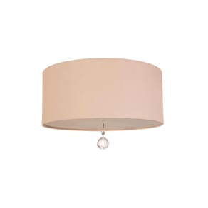 Plafon Redondo 30x30cm Lili 4903 Tom Luz Iluminação Rosa