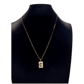 Cordão Carti 2mm Com Pingente Inicial C