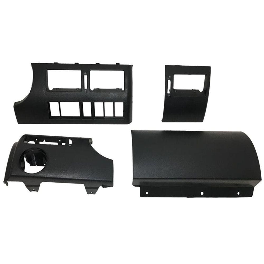 Kit Moldura Painel Preto Gol Parati Saveiro G3