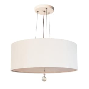 Pendente Redondo 4930 Tom Luz Iluminação Branco