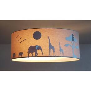 Luminária Savana 5851 Tom Luz Iluminação Caqui