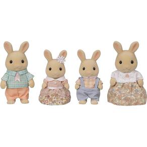 Sylvanian Families - Família dos Coelhos de Leite