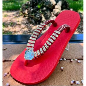 Chinelo Havaianas Pedraria Strass