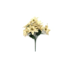 Enfeite de Natal Vaso de Flores Le 29cm