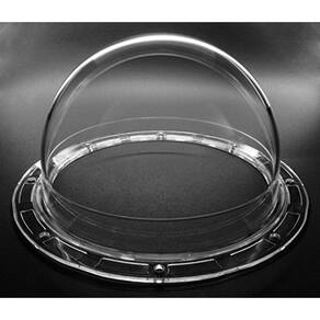 Caixa de câmera dome acrílica, interna/externa, 14 cm
