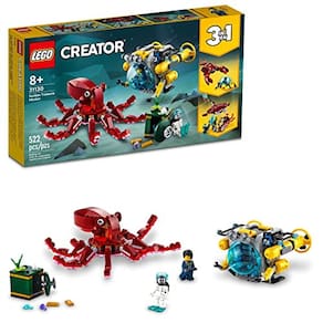 Conjunto Sunken Treasure Mission Building para maiores de 8 anos (522 peças)