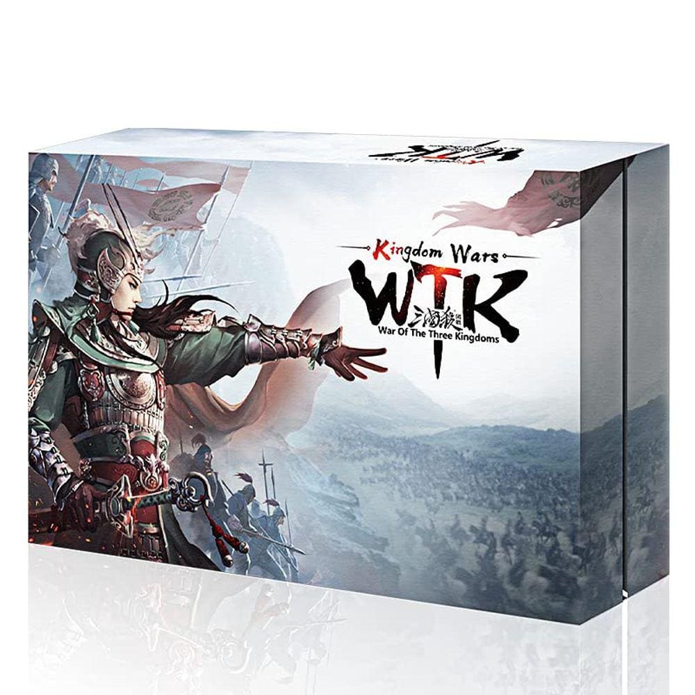 Jogo de tabuleiro Three Kingdoms War - Estratégia histórica chinesa WTK