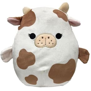 Brinquedo de pelúcia Squishmallows Sea Life Squad, Mopey Sea Cow, 20 cm