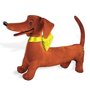 Brinquedo de pelúcia H.A`s Pretzel Dog - 35 cm