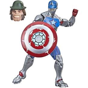 Boneco de ação Civil Warrior, acessório de escudo