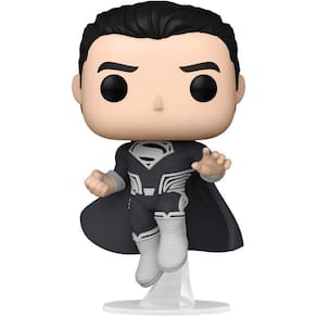 Superman preto com corte Snyder da DC Justice League, 9,5 cm