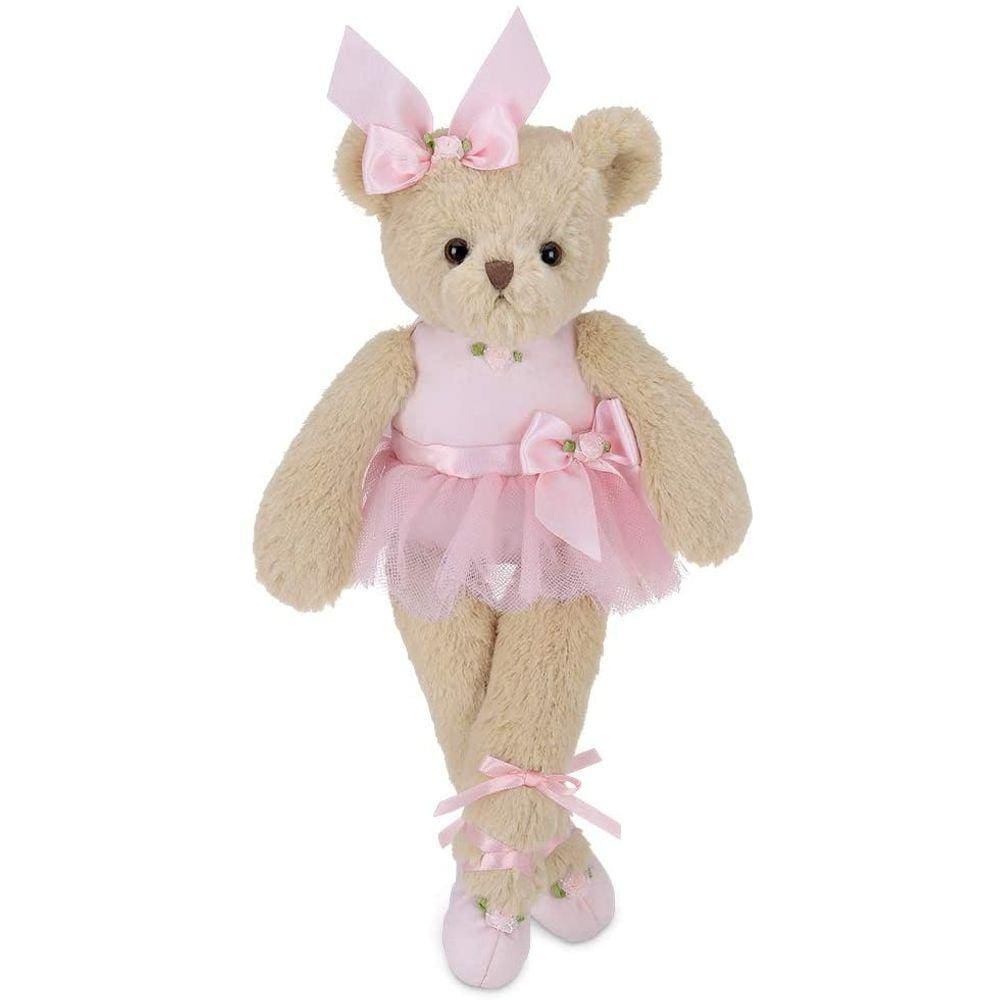 Urso de pelúcia Nina Ballerina, rosa, 13 polegadas