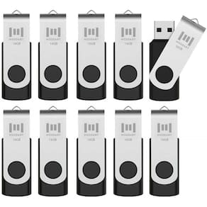 Unidades flash USB MOSDART Bulk de 16 GB - pacote com 10
