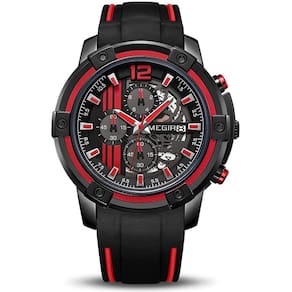 Relógio esportivo de quartzo MEGIR Chrono Luminous Waterproof 2097