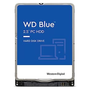 HDD móvel azul WD de 500 GB - 5400 RPM, SATA de 6 Gb/s, 16 MB, 2,5"