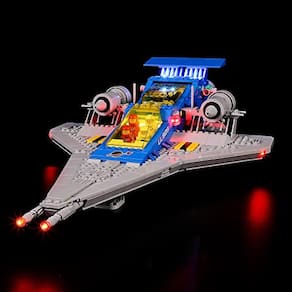 Luz LED para o modelo Galaxy Explorer Building Blocks (conjunto não incluído)