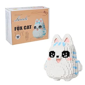 Conjunto de animais Micro Building Blocks, mini tijolos de brinquedo 3D DIY, 1683 peças