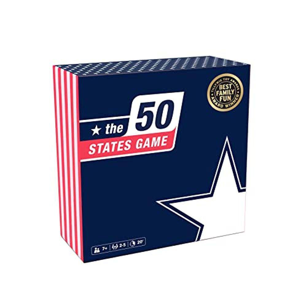 Jogo 50 States - Geografia dos EUA - Educacional - Crianças e adultos - Aprendizagem de adolescentes