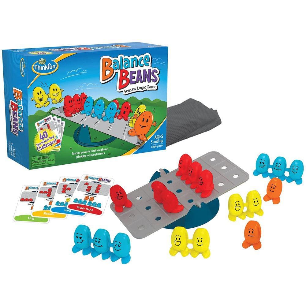 Jogo de matemática Balance Beans - maiores de 5 anos - Pré-álgebra