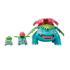 Pacote Pokémon Evolution - Bulbasaur 5 cm, Ivysaur