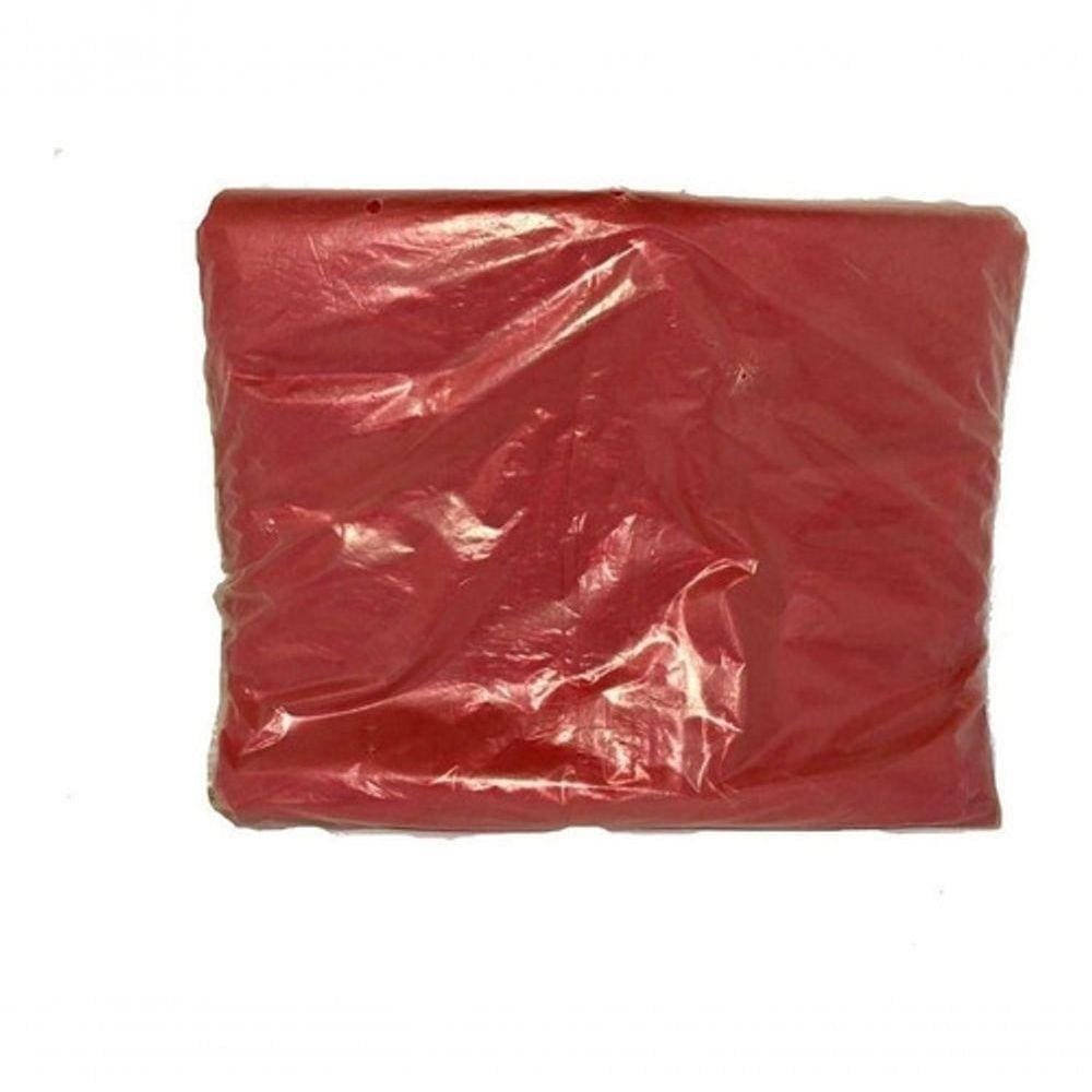 Saco De Lixo 20L Colorido Vermelho Com 100Un