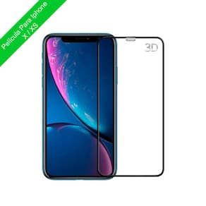 Película de Vidro 3D Compatível Com Phone X/XS
