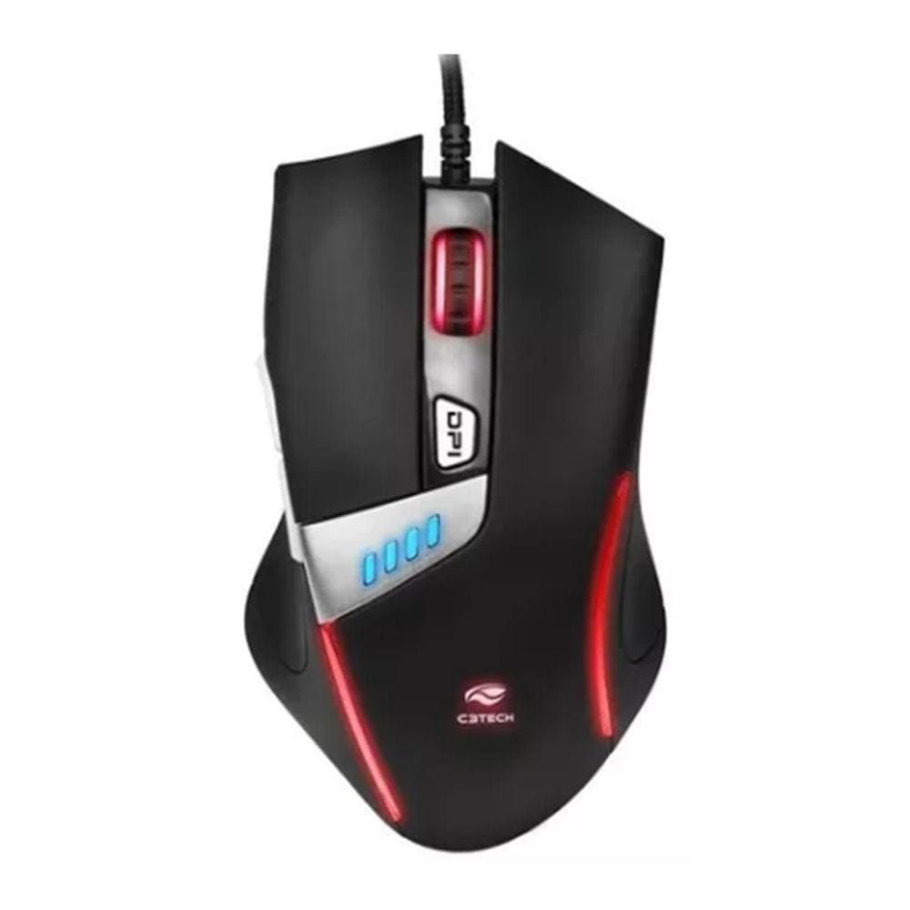 Mouse Usb Gamer C3tech Computador Mause Jogos