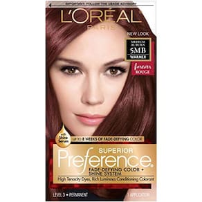 Superior Preference Auburn Color 5MB, Shine System (pacote com 1)