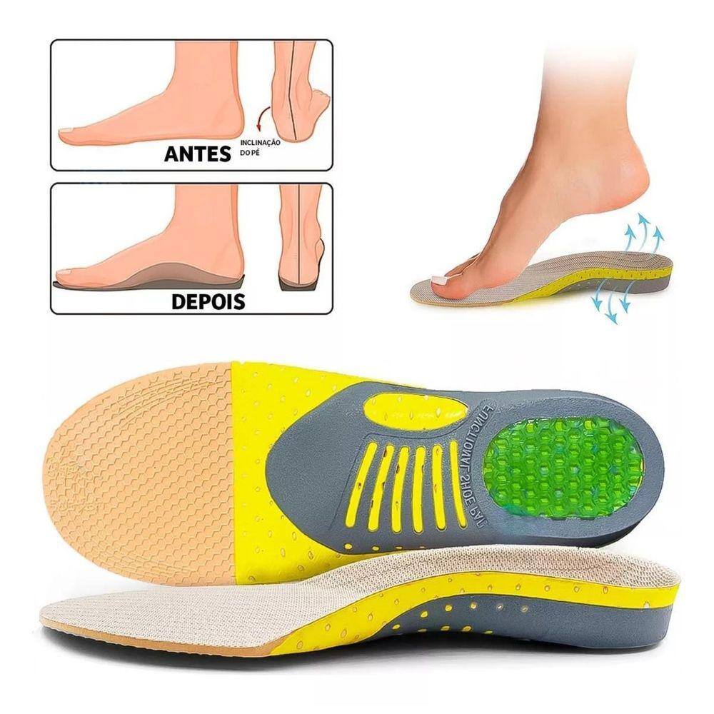 Qual a melhor palmilha fascite plantar | Pontofrio