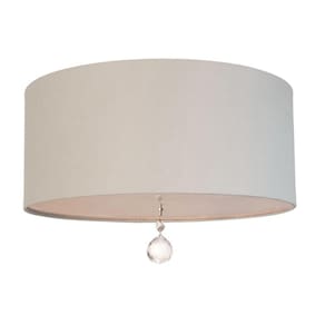 Plafon Redondo 30x30cm Lili 4909 Tom Luz Iluminação Cinza