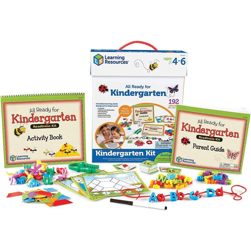 Kit de preparação para o jardim de infância, vocabulário de leitura, ajudante de escrita à mão com mais de 4 anos