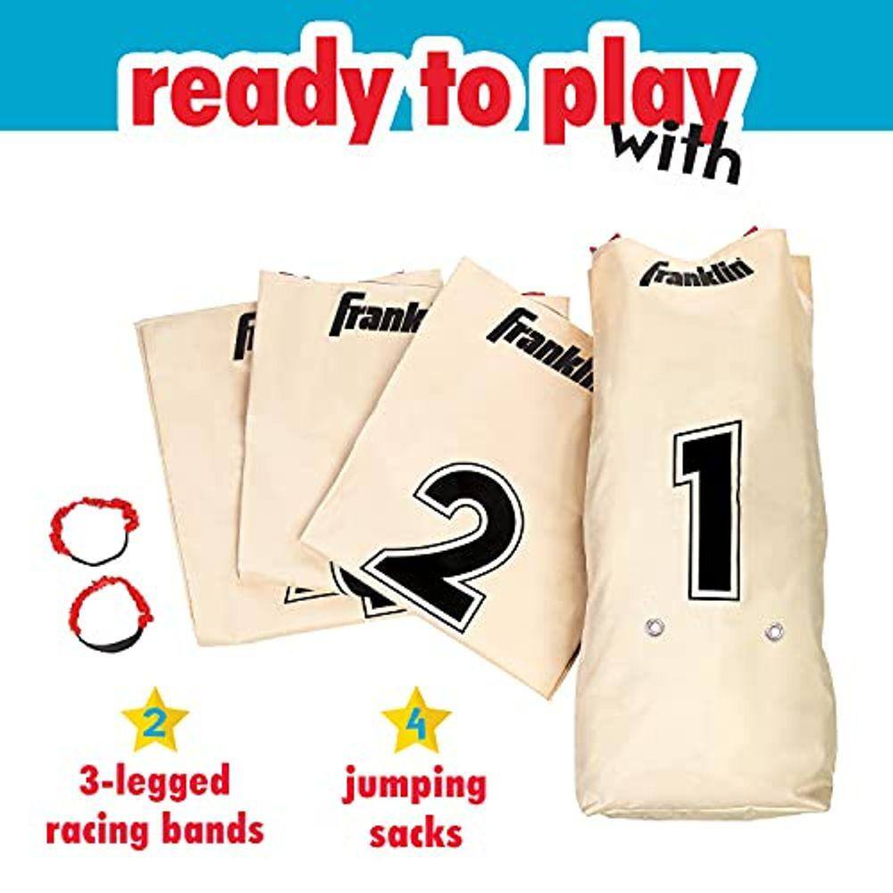 Kit de jogos Potato Sack & 3-Legged Race - Crianças - 2 jogos em 1