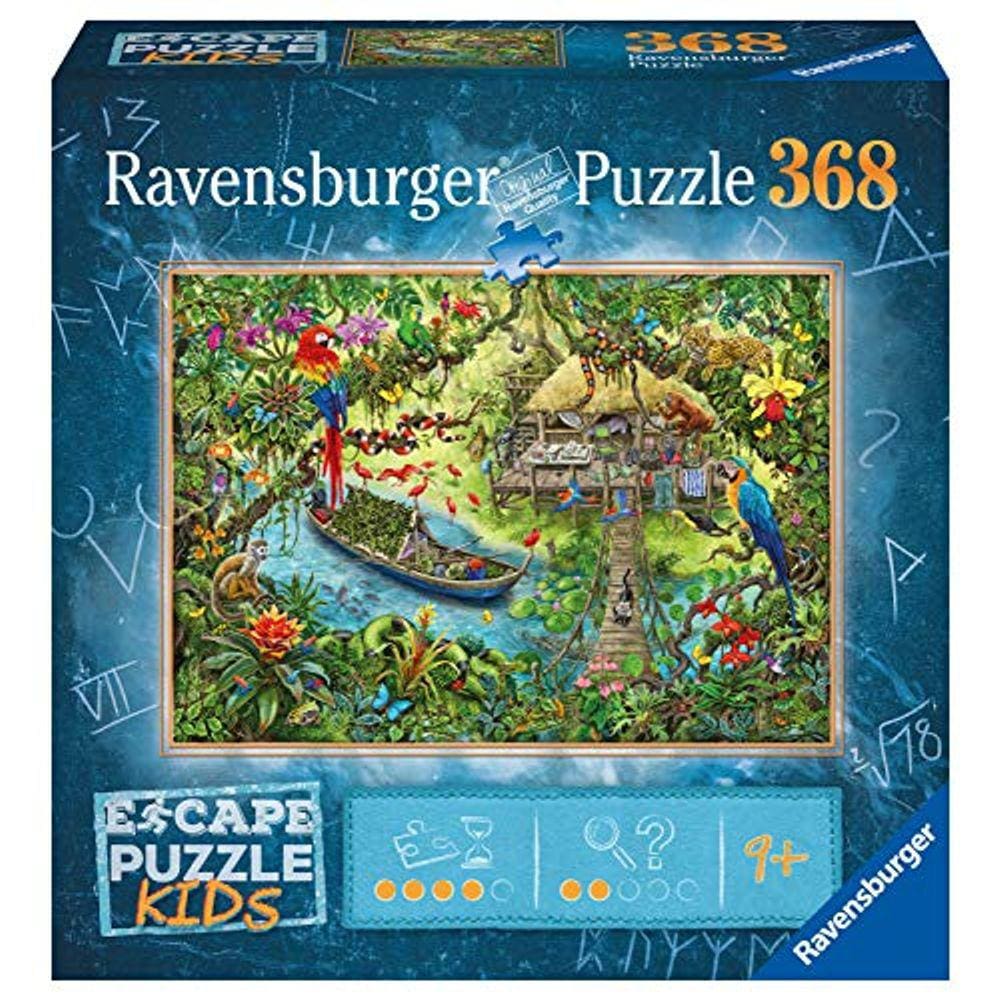 Quebra-cabeça Jungle Escape para crianças - 368 peças