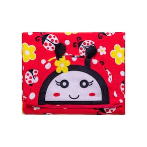 Toalha Estampada Baby Joy Com Capuz E Forro 100% Algodão Estampas Divertidas