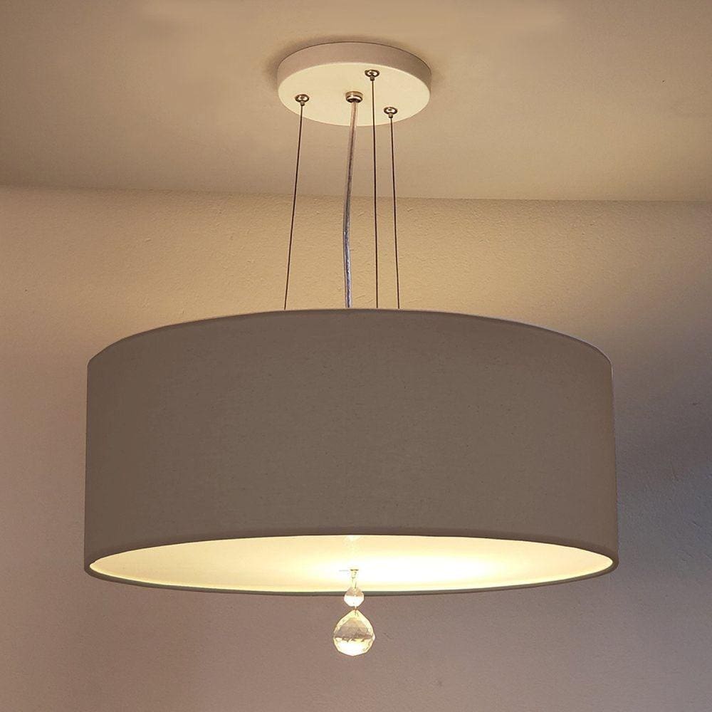 Luminária 3 Focos 15w 4950 Tom Luz Iluminação Preto
