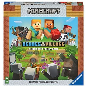 Jogo de tabuleiro Minecraft Heroes para maiores de 6 anos - 2-4 jogadores