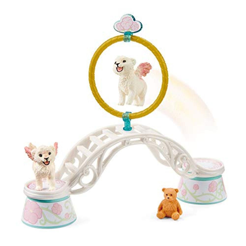 Conjunto de 9 peças Mythical Creature Baby Lion Training, para maiores de 5 anos