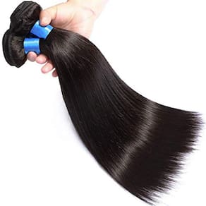 Cabelo liso brasileiro, 1 pacote de 50 cm