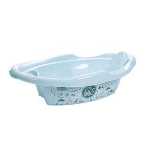 Banheira Bebê Plasútil Dinossauros 21L Bpa Free Verde
