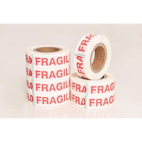 Fita Adesiva Frágil 44mm x 200metros - Kit C/42 Rolos