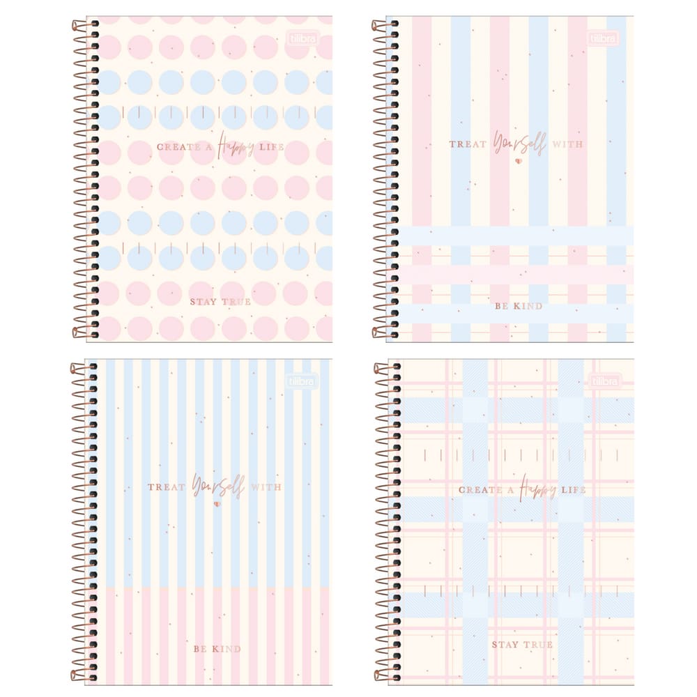 Caderno Espiral CD Colegial 10 Matérias Tilibra - Soho