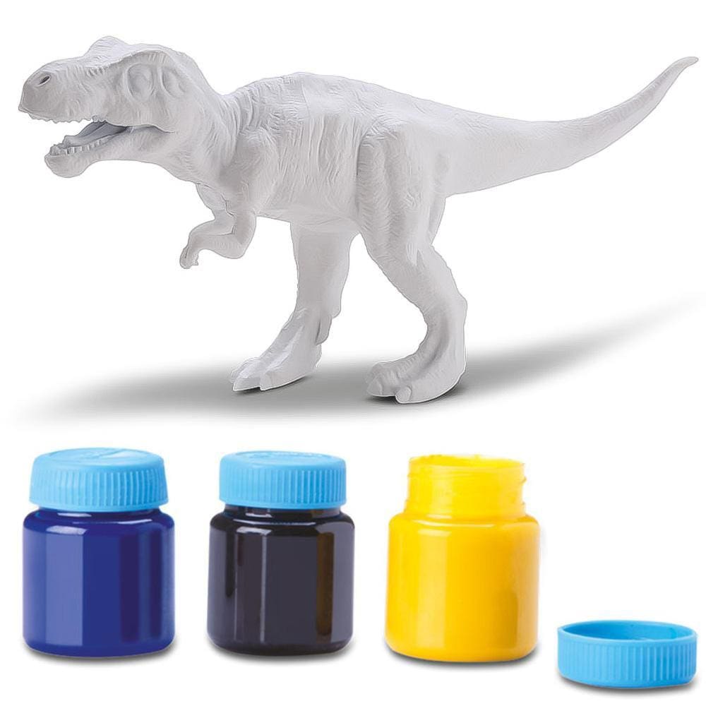 Brinquedo Dinossauro Para Colorir Dino Pintura T-Rex Miketa