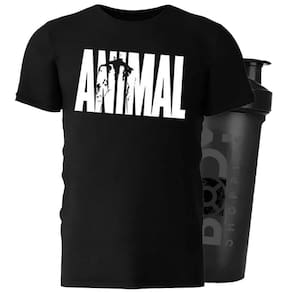 Camiseta Algodã?o Preto P + Shaker - Universal