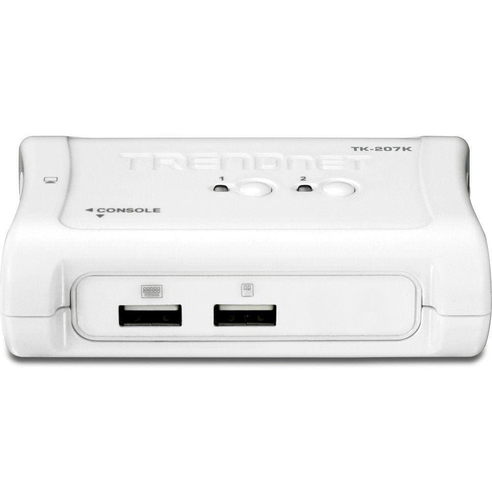 Chave Kvm - 2 portas Kvm ports Tk 207