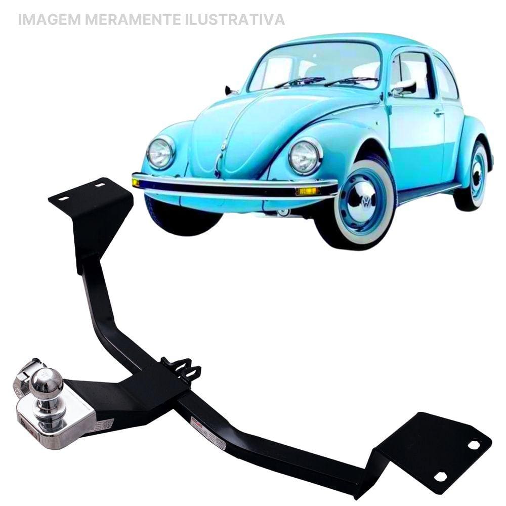 Engate Reboque Rabicho Fixo Fusca 1959 a 1996 450Kg