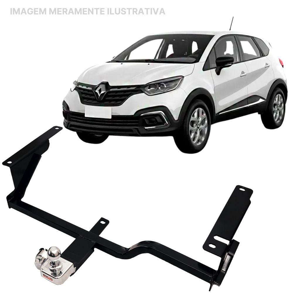 Engate Reboque Rabicho Fixo Captur 710Kg