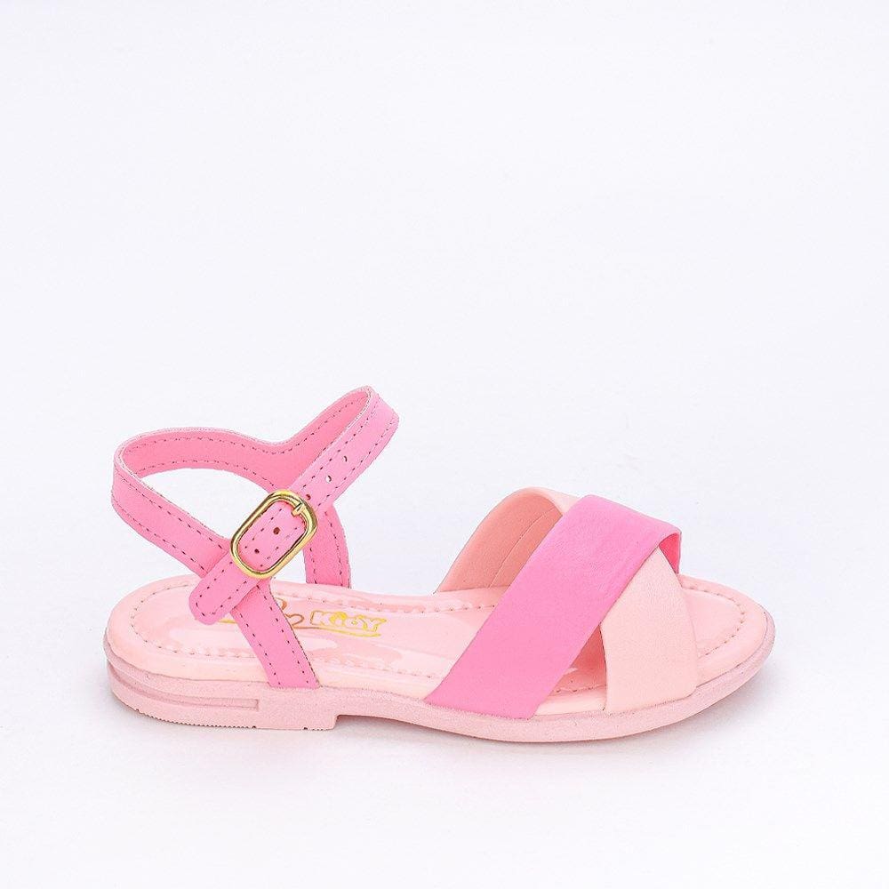 Sandália Infantil Feminina Kidy Kidy Amar Comfort Rosa